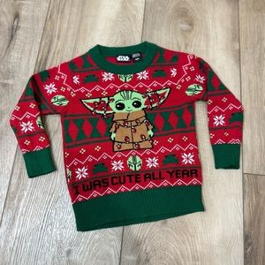 EUC STAR WARS CHRISTMAS SWEATER